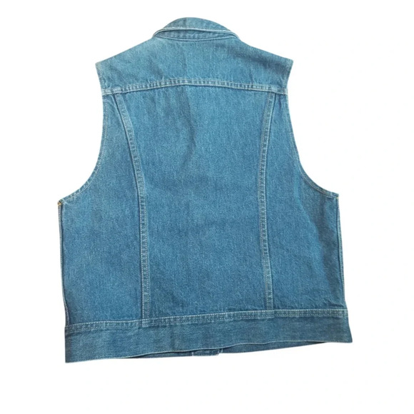 Vintage Ms Lee Denim Vest USA - Picture 2 of 4